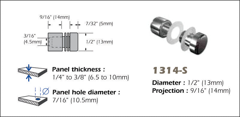 Aluminum Standoff - Pierced