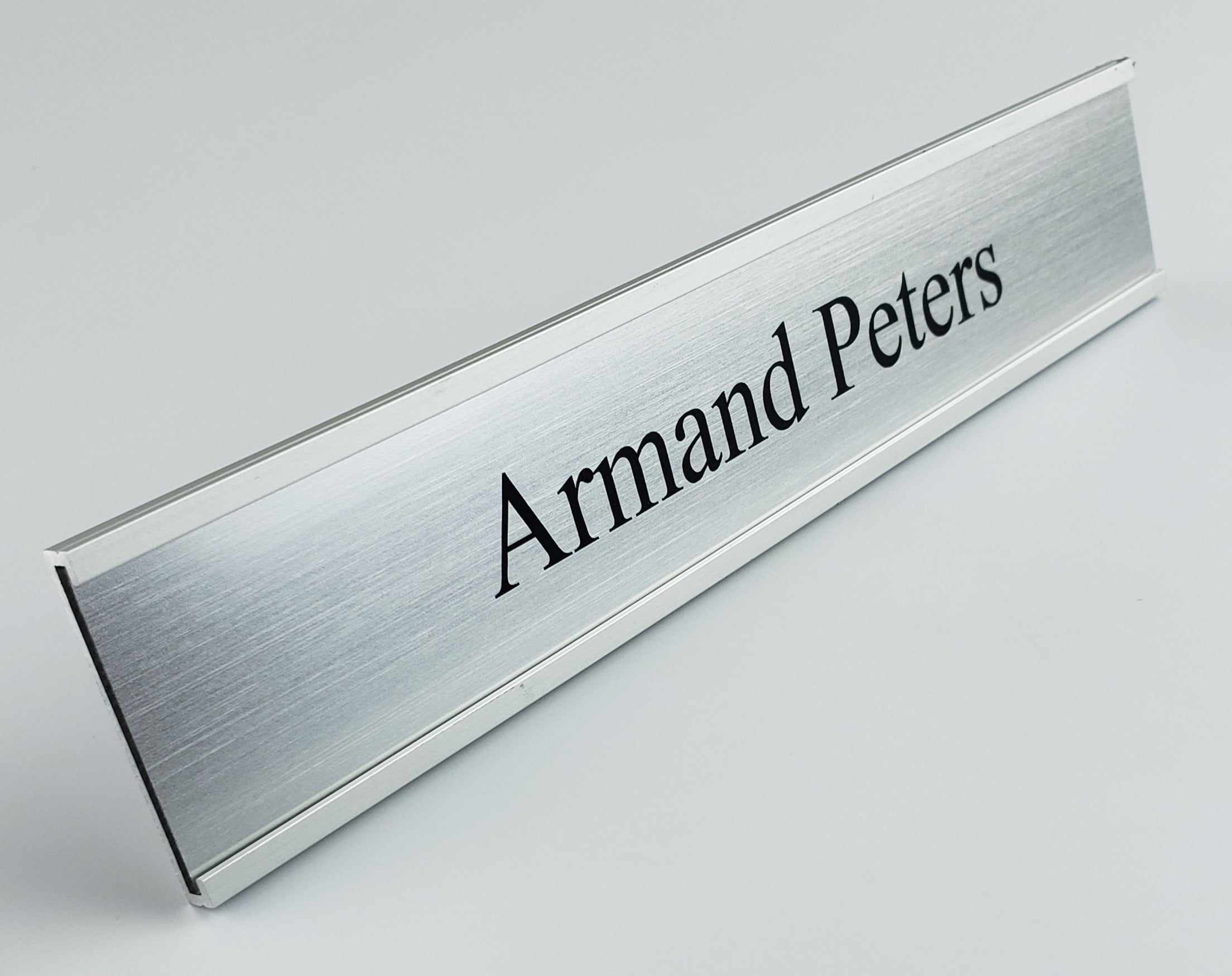 Laminate Nameplates - 9"