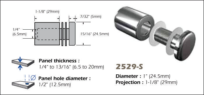 Aluminum Standoff - Pierced