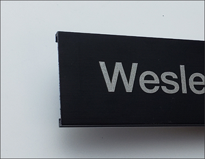 Premium Metal Nameplates - 10"