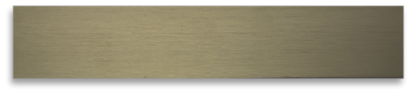 Premium Metal Nameplates - 8"