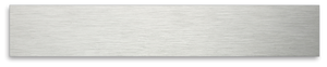 Premium Metal Nameplates - 9"