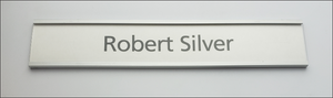 Nameplate Holder - Paper Insert