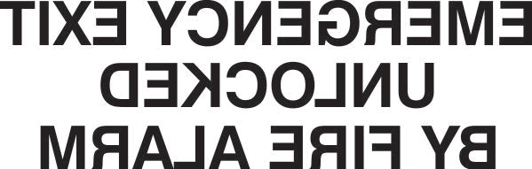 Emergency Exit Decals