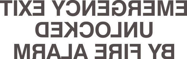 Emergency Exit Decals
