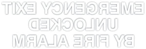 Emergency Exit Decals