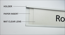 Load image into Gallery viewer, Nameplate Holder - Paper Insert