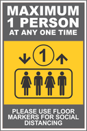 ELEVATOR MAXIMUM OCCUPANCY