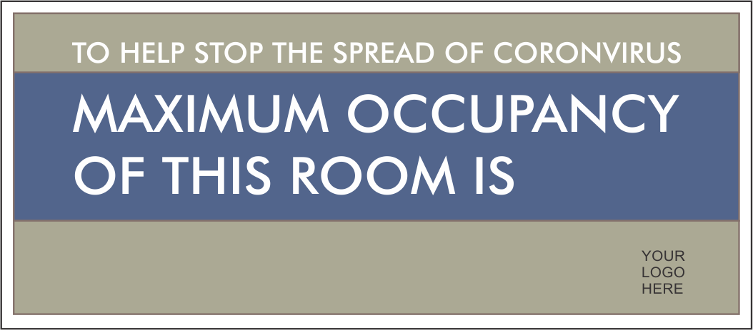 MAXIMUM OCCUPANCY - OFFICE