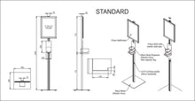 Load image into Gallery viewer, Floor Stand Dispensers