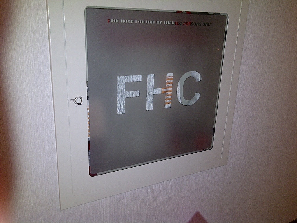 Fire Hose Cabinet Frosting