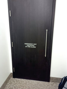 Emergency Exit Decals