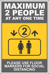 ELEVATOR MAXIMUM OCCUPANCY