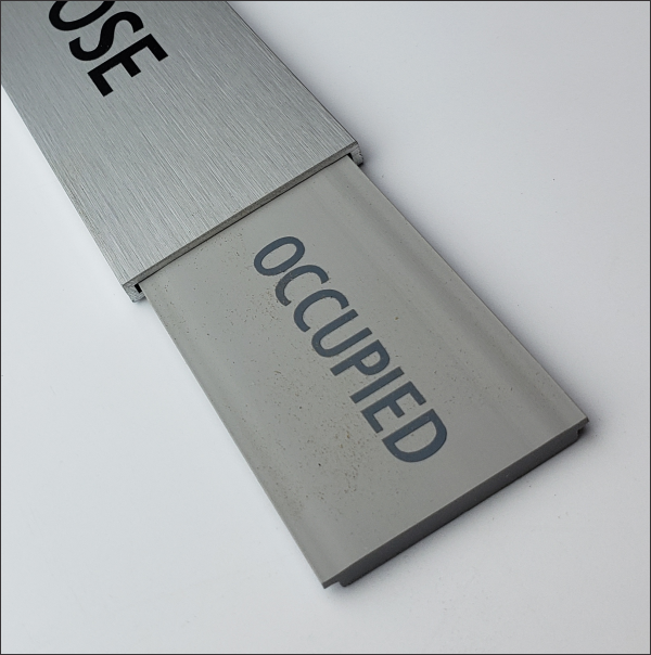 VACANT/OCCUPIED SLIDERS